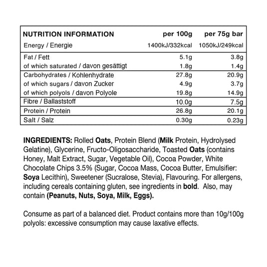 Warrior Raw Protein Flapjack - 12 x 75 g - Red Velvet Cake