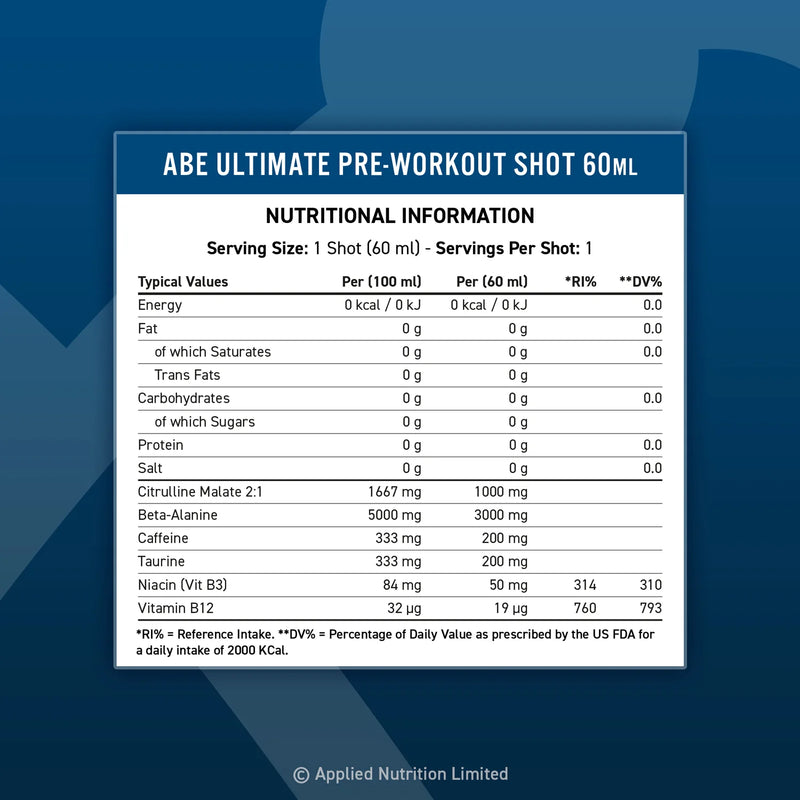  Ladda bild till gallerivisaren, Applied Nutrition ABE Ultimate Pre-Workout Shot - 12 x 60 ml Cherry Cola
