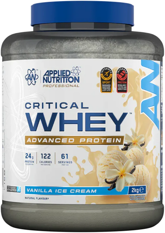 Applied Nutrition Critical Whey Protein V2 - 2000 g Vanilla