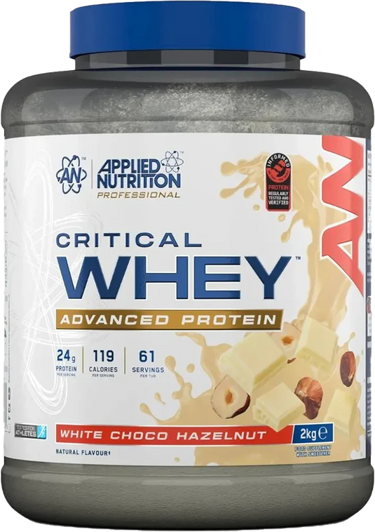 Applied Nutrition Critical Whey Protein V2 - 2000 g White Chocolate Bueno
