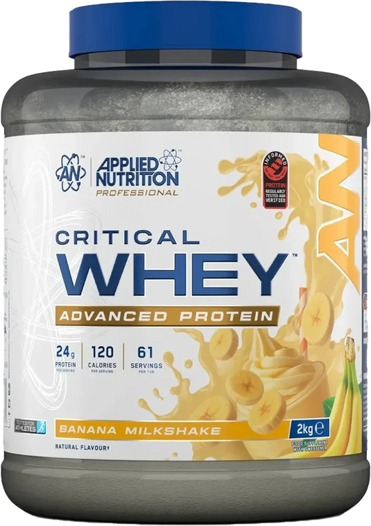 Applied Nutrition Critical Whey Protein V2 - 2000 g Banana
