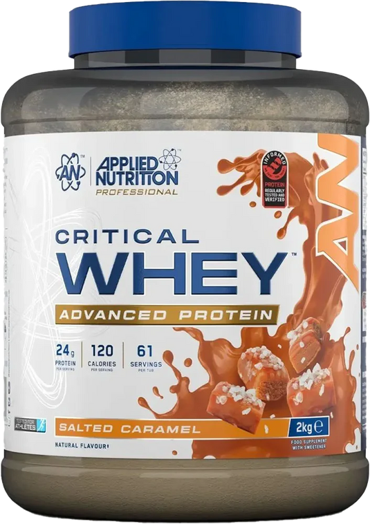 Applied Nutrition Critical Whey Protein V2 - 2000 g Salted Caramel