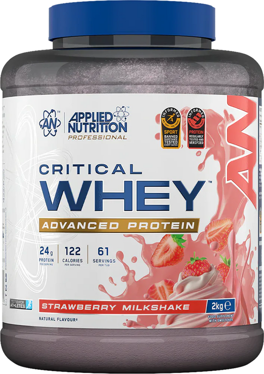 Applied Nutrition Critical Whey Protein V2 - 2000 g Strawberry