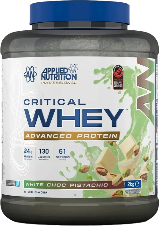Applied Nutrition Critical Whey Protein V2 - 2000 g White Chocolate Pistachio