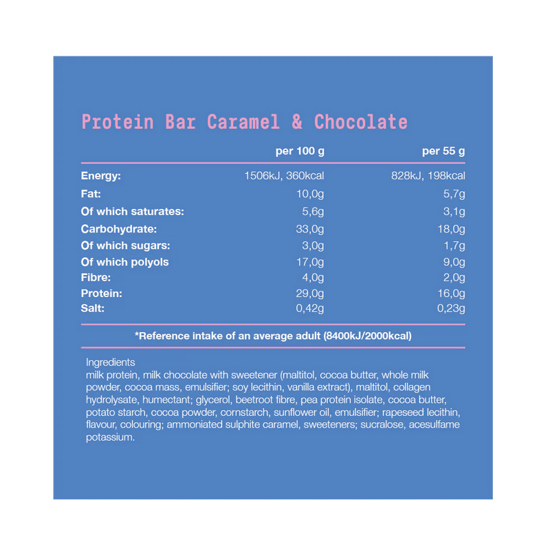  Ladda bild till gallerivisaren, Fit &amp; Co Protein Soft Bar - 10 x 55 g - Hazelnut Chocolate
