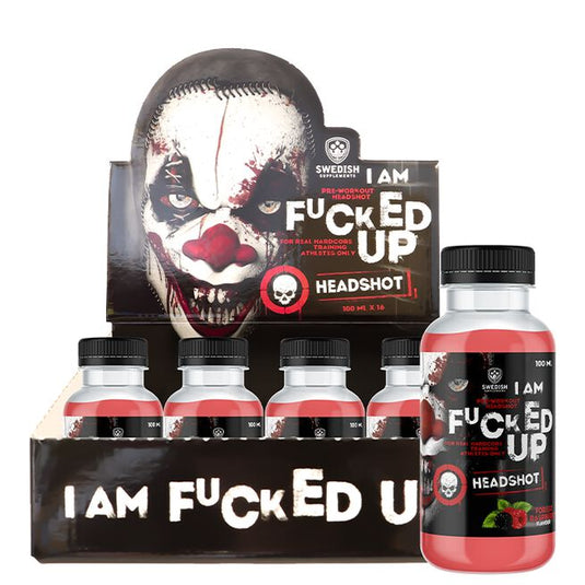 Swedish supplements Fucked Up Shots -  Raspberry