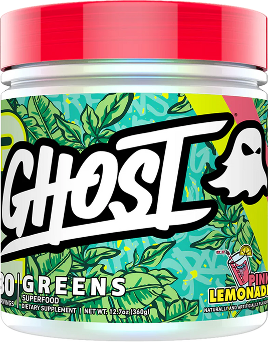 Ghost Greens - 30 Servings Pink Lemonade