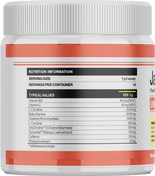 Jack3d Advanced Pre-workout - 315 g - Strawberry Vanille