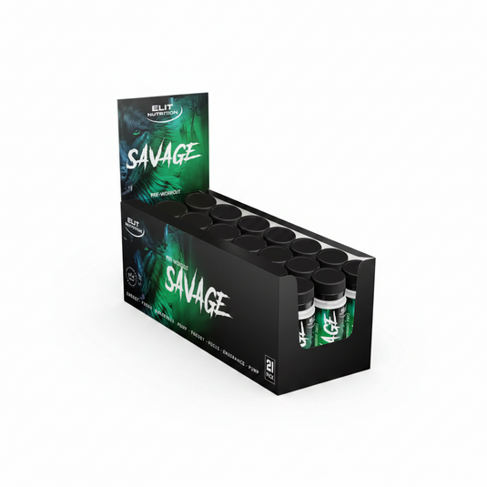 22 x Savage PWO Shot, 60 ml, Tropical