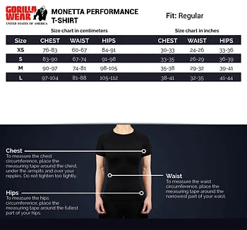  Ladda bild till gallerivisaren, Gorilla Wear Monetta Performance T-Shirt, grey melange/black
