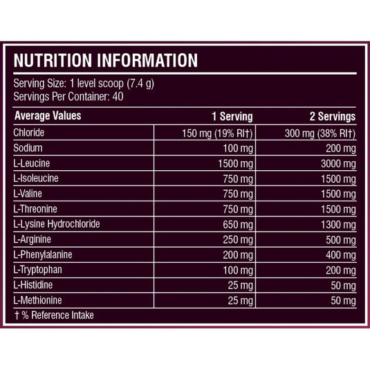 Xtend EAA - 40 servings - Apple & Raspberry