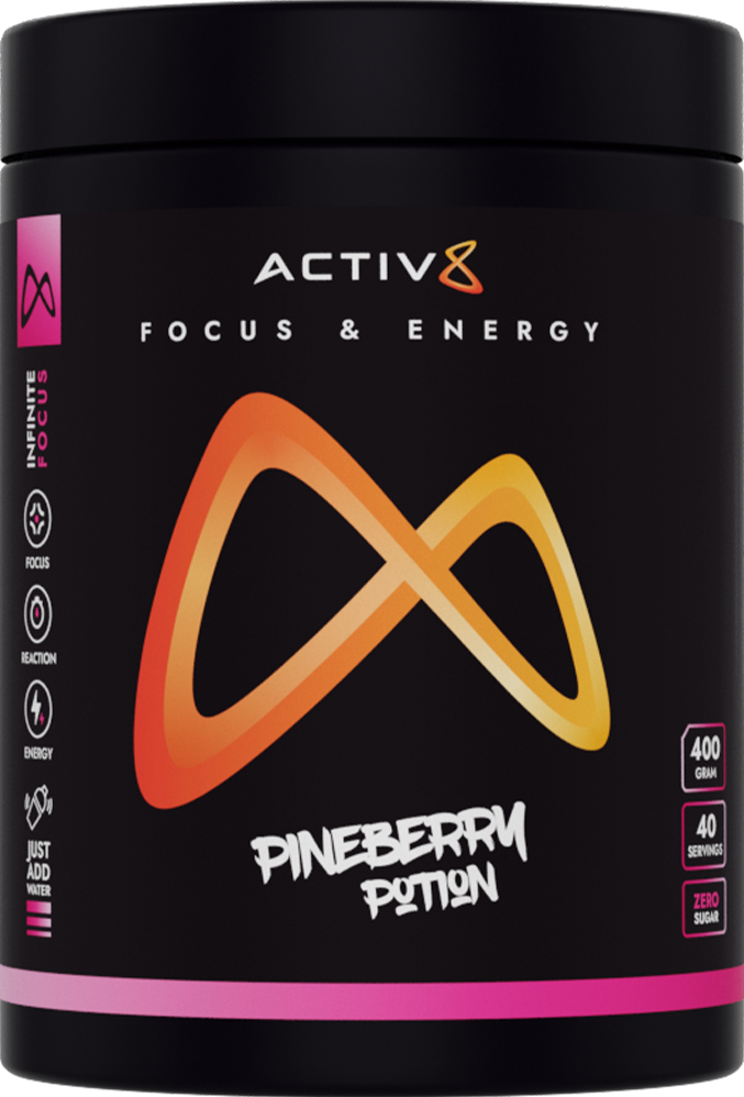  Ladda bild till gallerivisaren, Activ8 Focus &amp; Energi Dryck - 400 g - Pineberry Potion

