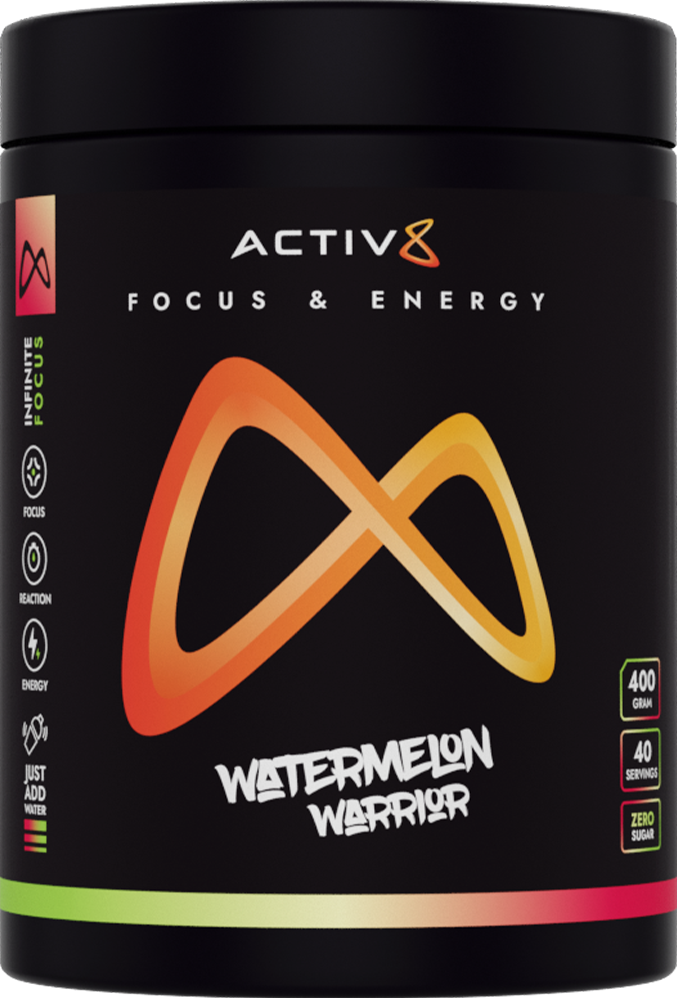  Ladda bild till gallerivisaren, Activ8 Focus &amp; Energi Dryck - 400 g - Vattenmelon Krigare
