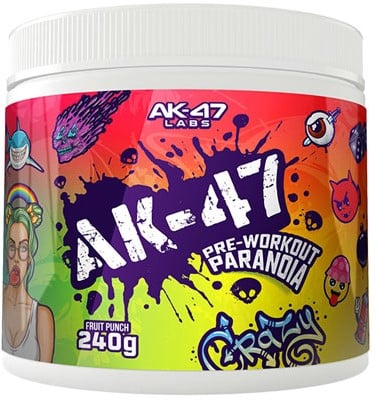  Ladda bild till gallerivisaren, AK-47 Labs Pre-Workout Paranoia - 240 g - Fruit Punch
