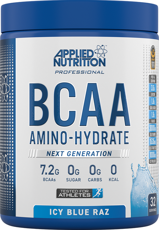 Applied Nutrition BCAA Amino Hydrate - 450 g - Isblå Hallon