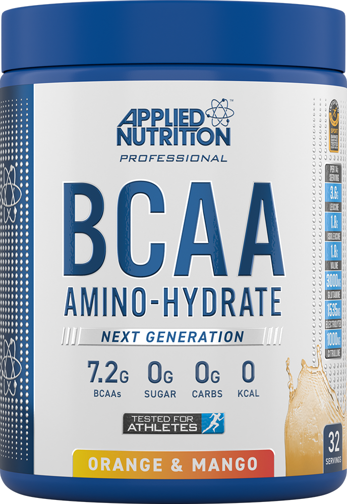  Ladda bild till gallerivisaren, Applied Nutrition BCAA Amino Hydrate - 450 g - Apelsin &amp; Mango

