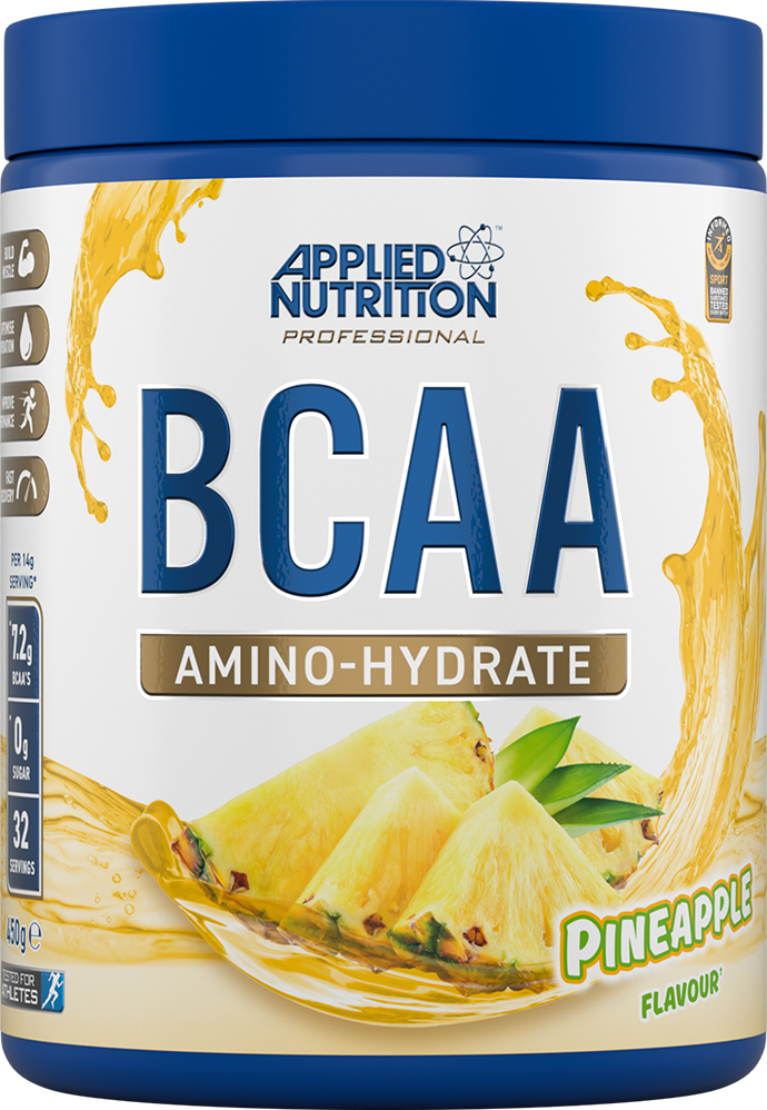  Ladda bild till gallerivisaren, Applied Nutrition BCAA Amino Hydrate - 450 g - Ananas
