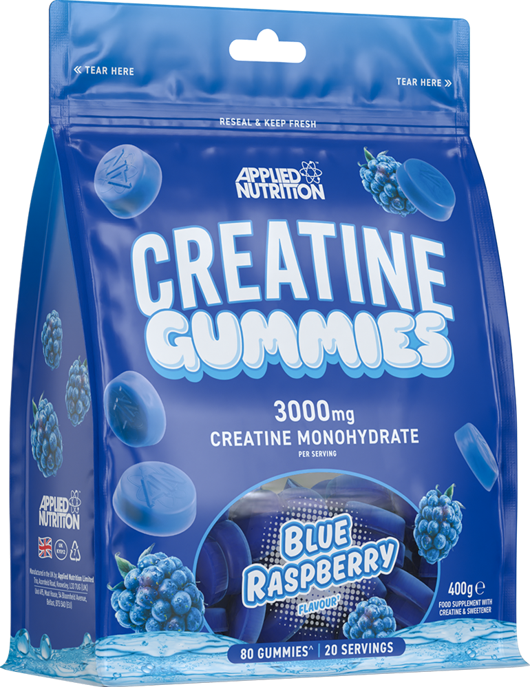  Ladda bild till gallerivisaren, Applied Nutrition Kreatin Gummies - 20 portioner - Blå Hallon
