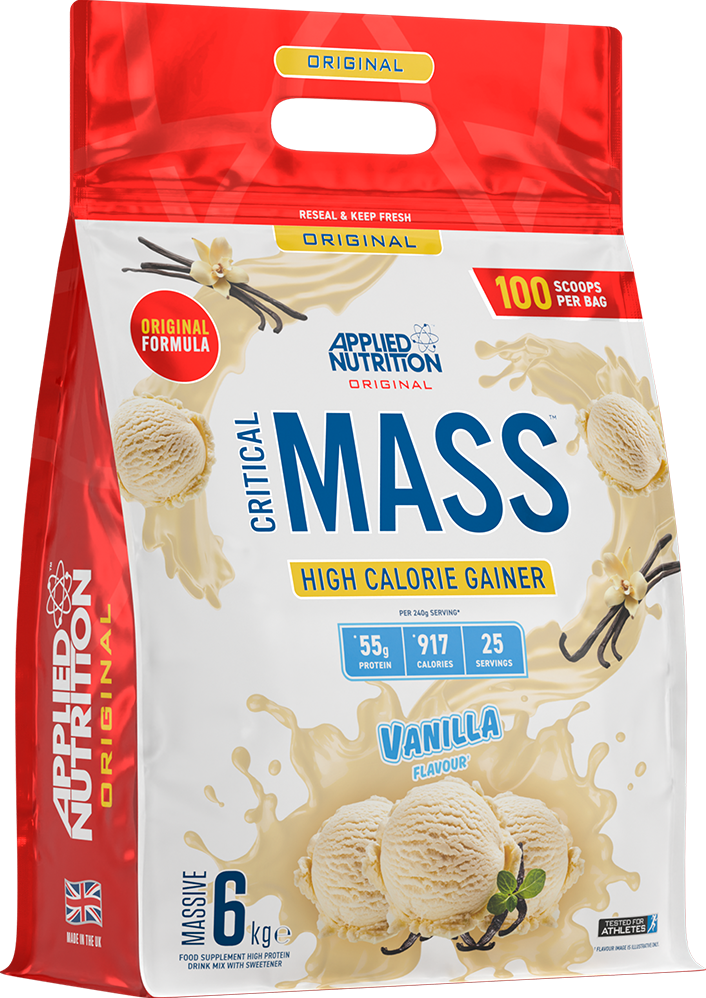  Ladda bild till gallerivisaren, Applied Nutrition Critical Mass Original 6000 g
