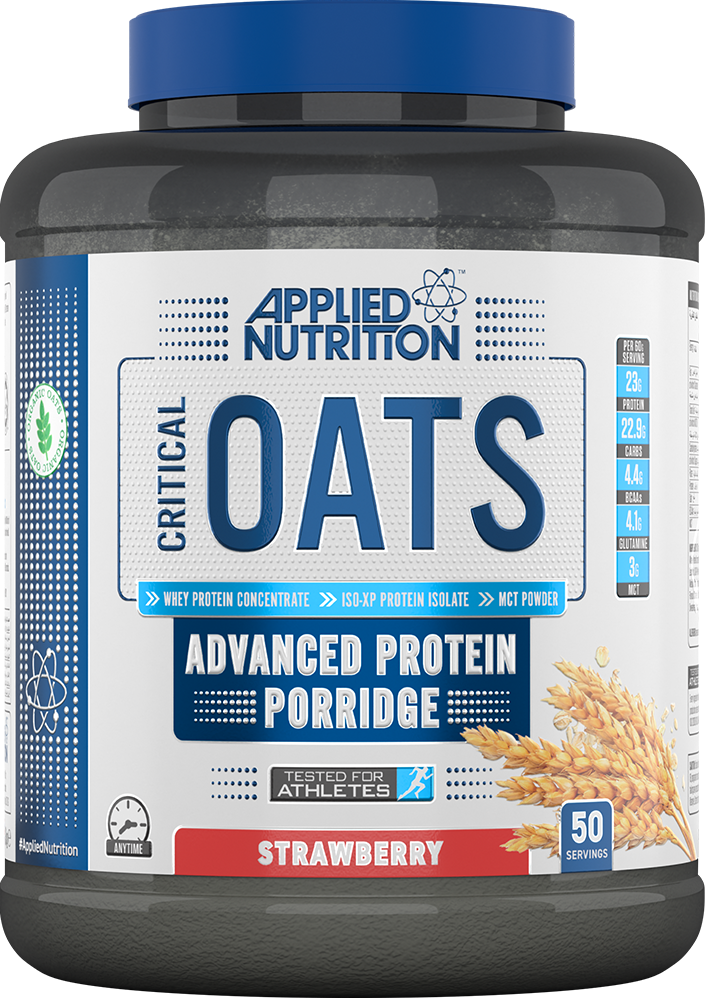  Ladda bild till gallerivisaren, Applied Nutrition Critical Oats Protein Porridge - 3000 g - Jordgubb
