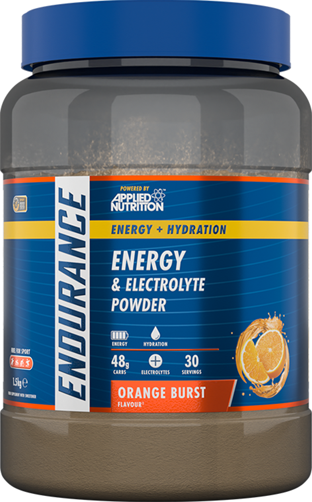  Ladda bild till gallerivisaren, Applied Nutrition Endurance Carb &amp; Electrolyte Energy - 1500 g - Apelsinburst
