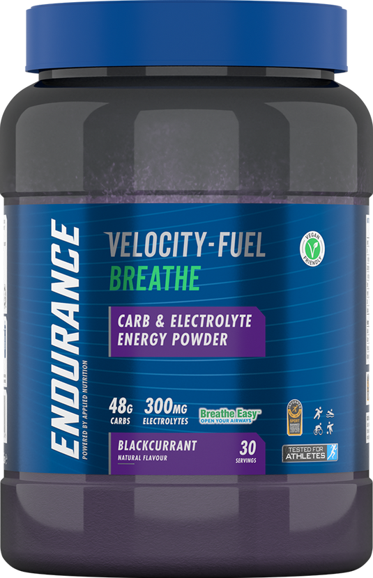 Applied Nutrition Endurance Carb & Electrolyte Energy Breathe Easy - 1500 g - Svartvinbär