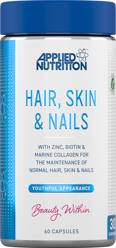  Ladda bild till gallerivisaren, Applied Nutrition Hair, Skin and Nails - 60 kapslar
