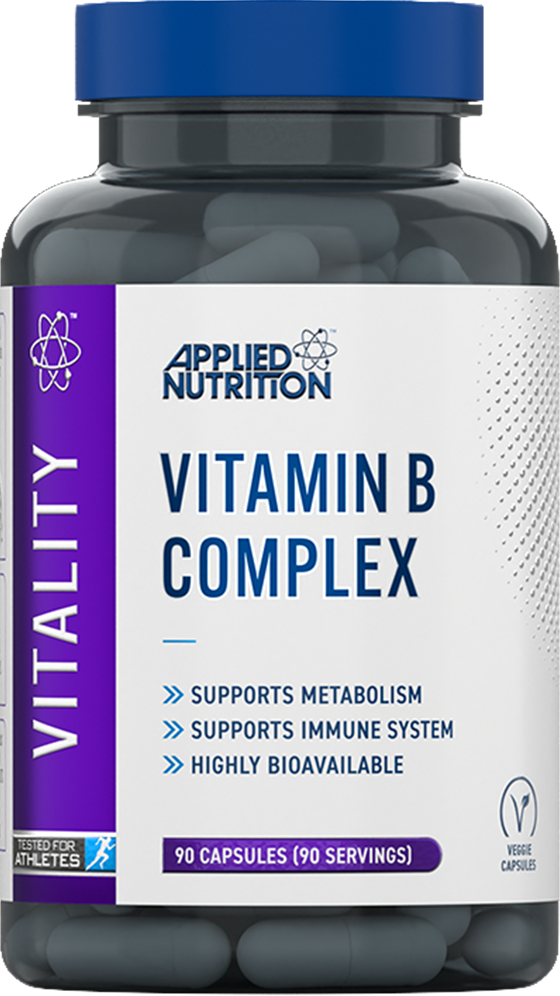  Ladda bild till gallerivisaren, Applied Nutrition Vitamin B Complex - 90 caps
