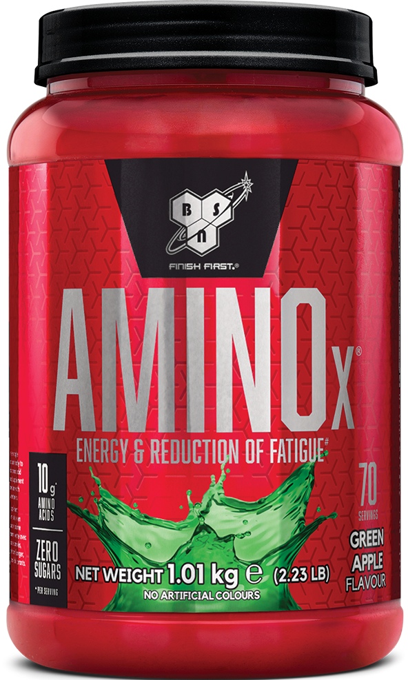  Ladda bild till gallerivisaren, BSN Amino X - 70 servings Green Apple
