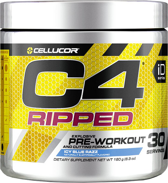 C4 Ripped - 30 servings - Icy Blue Razz