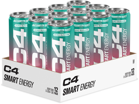 C4 Smart Energy - 12 x 330ml - Watermelon