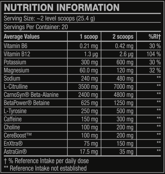 C4 Ultimate Pre-workout - 508 g Lemon Twist