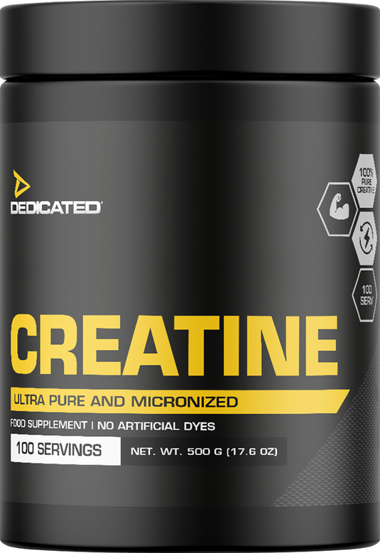 Dedicated Nutrition Premium Mikroniserat Kreatinmonohydrat – 500 g