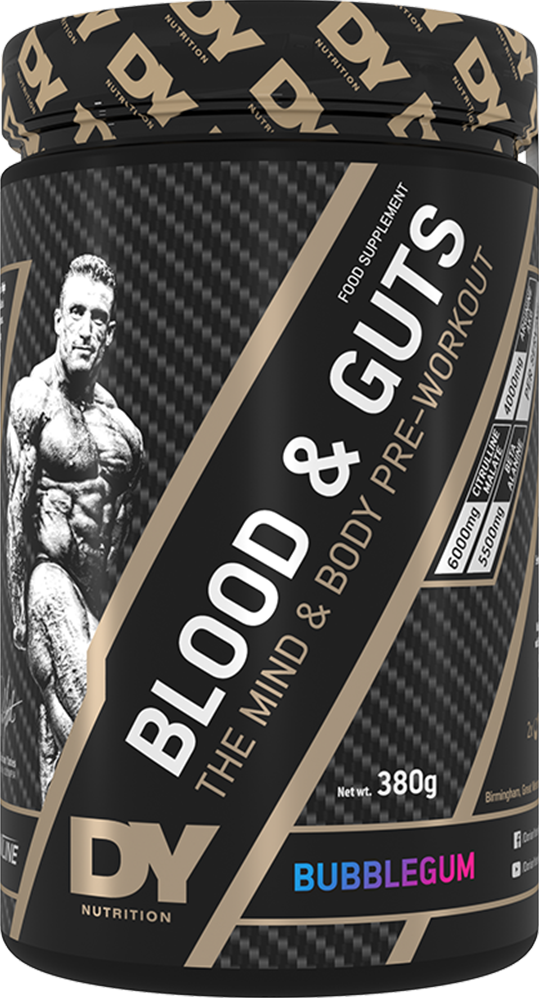 Ladda bild till gallerivisaren, DY Nutrition Blood &amp; Guts PWO - 380 g - Bubblegum
