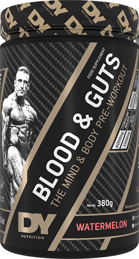 DY Nutrition Blood & Guts PWO - 380 g - Vattenmelon