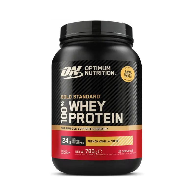  Ladda bild till gallerivisaren, Optimum Nutrition Gold Standard 100% Whey - 780 g French Vanilla Creme
