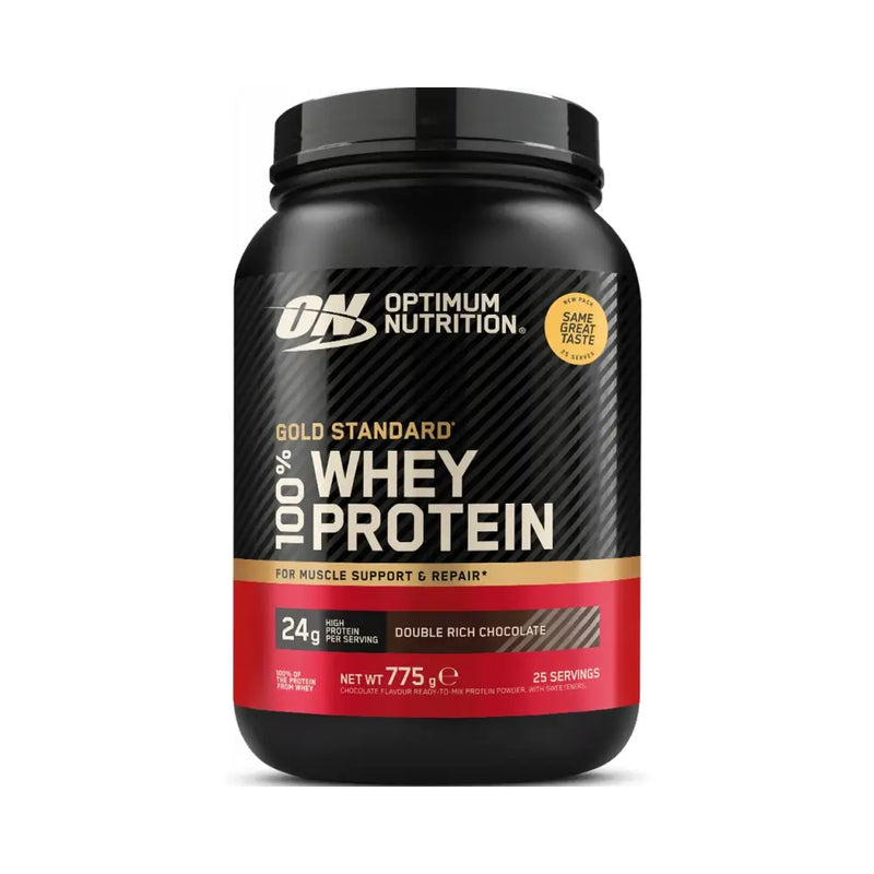  Ladda bild till gallerivisaren, Optimum Nutrition Gold Standard 100% Whey - 780 g Double Rich Chocolate

