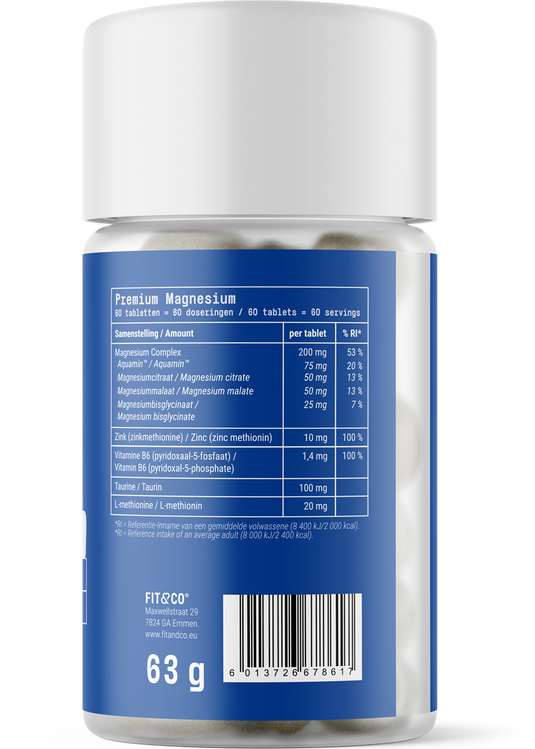 Fit & Co Premium Magnesium - 60 tabs