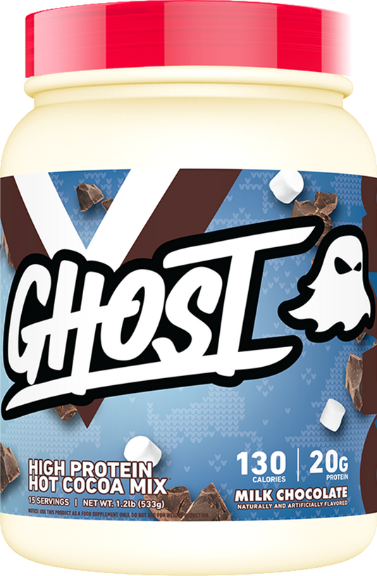 Ghost High Protein Hot Cocoa Mix - 15 Servings - Milk Chocolate