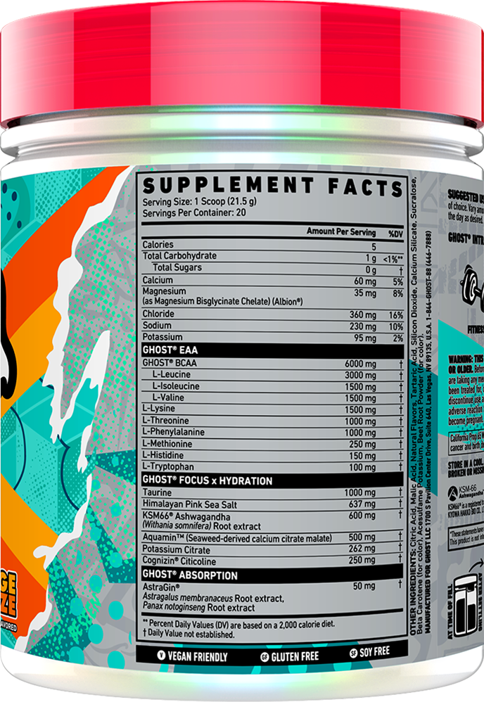  Ladda bild till gallerivisaren, Ghost Intra - 20 servings Orange Squeeze
