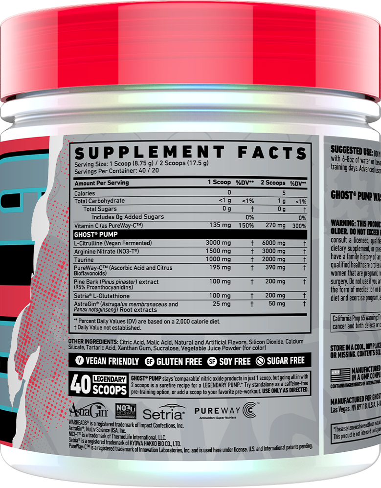  Ladda bild till gallerivisaren, Ghost Pump - 40 servings Warhead Watermelon
