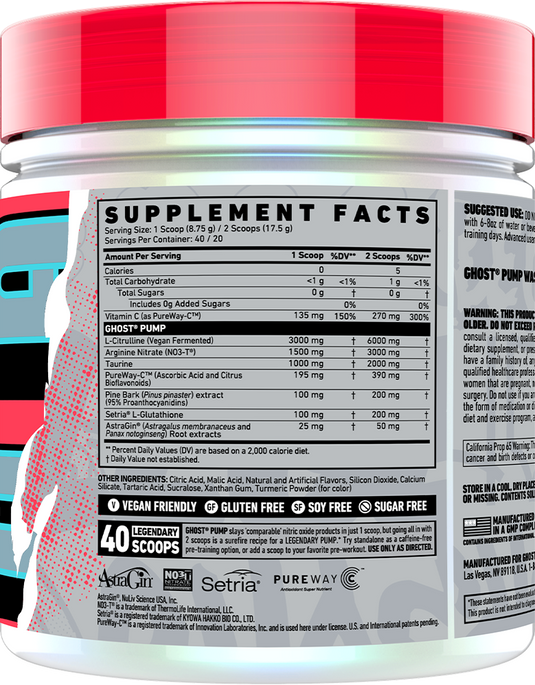 Ghost Pump - 40 servings Pineapple