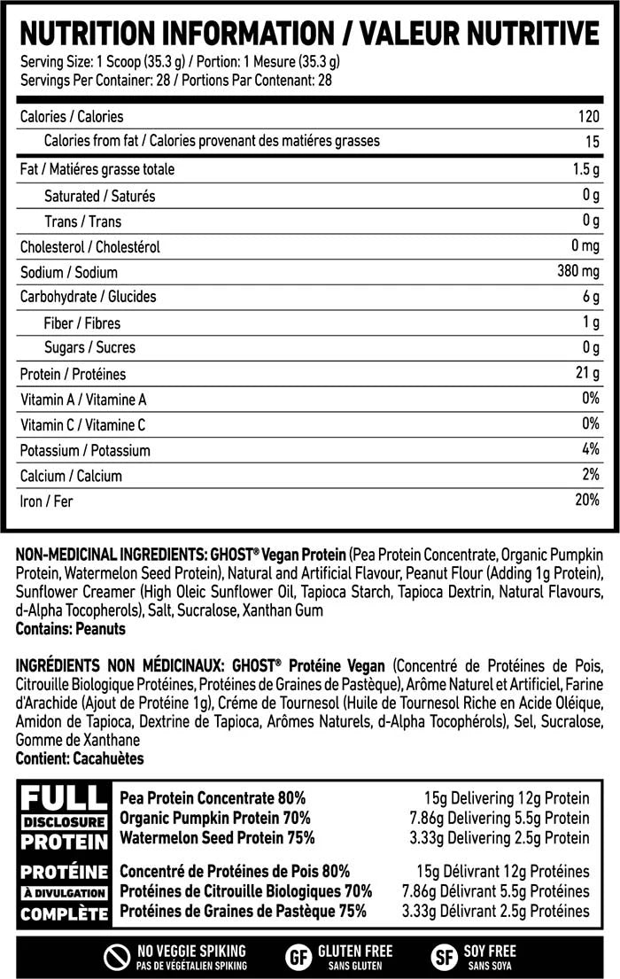  Ladda bild till gallerivisaren, Ghost Vegan - 28 servings Cinnabon

