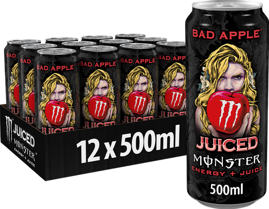 Monster Energy Juiced - 12 x 500 ml - Bad Apple