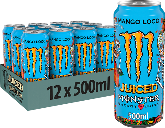 Monster Energy Juiced - 12 x 500 ml - Mango Loco