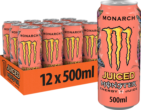 Monster Energy Juiced - 12 x 500 ml - Monarch