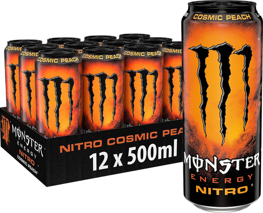 Monster Energy Nitro - 12 x 500 ml - Cosmic Peach