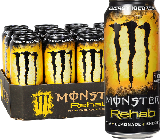 Monster Energy Rehab - 12 x 500 ml - Lemonade