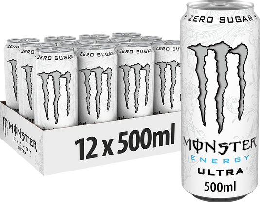 Monster Energy Ultra - 12 x 500 ml