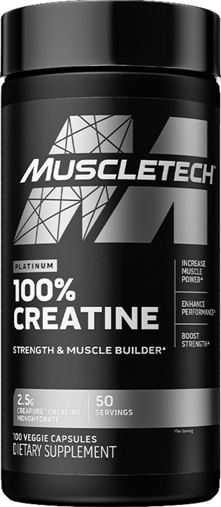  Ladda bild till gallerivisaren, MuscleTech Platinum 100% Creatine Monohydrate - 100 caps

